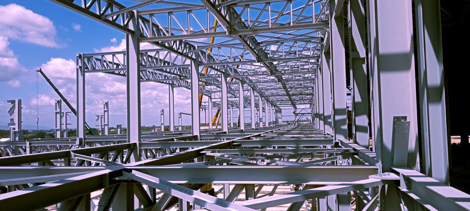 Estruturas Metálicas — projeto industrial Metafer na Europa (Suíça)
