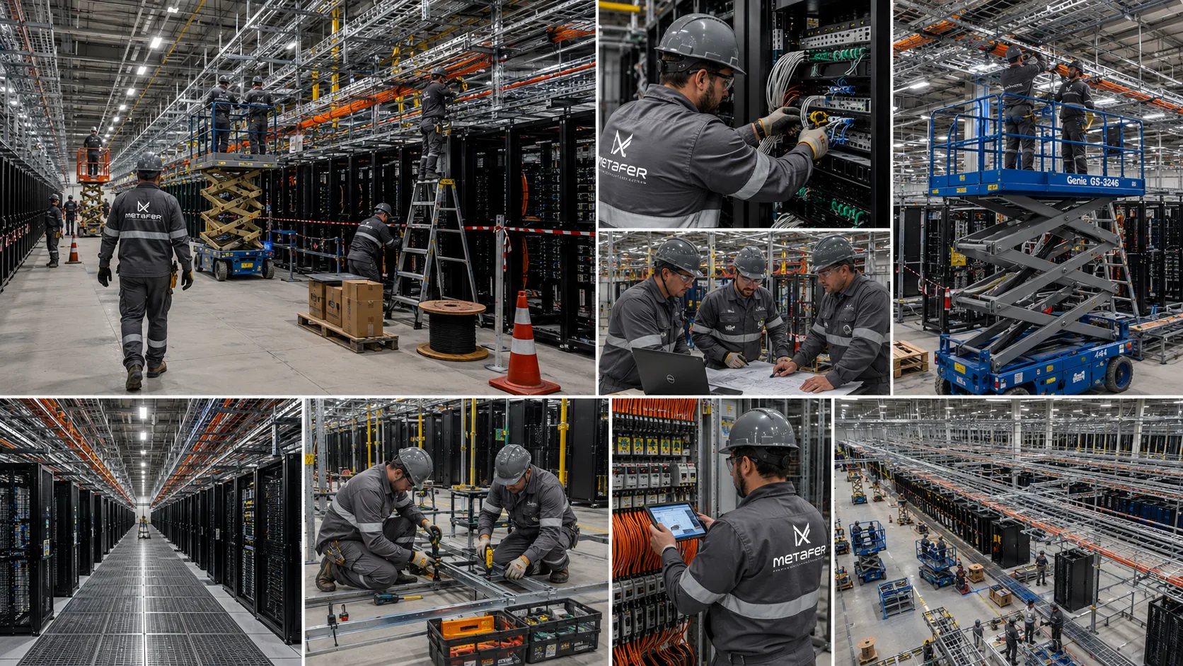 Data Centers — projeto industrial Metafer na Europa (Alemanha)