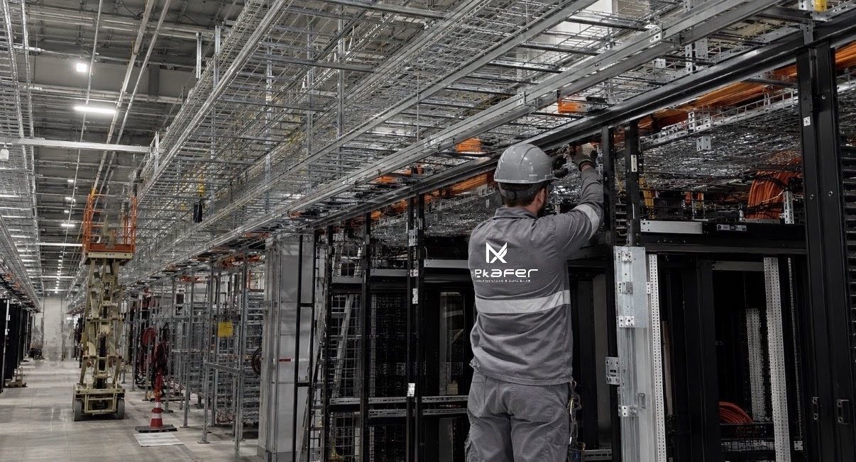 Data Centers — projeto industrial Metafer na Europa (Áustria)