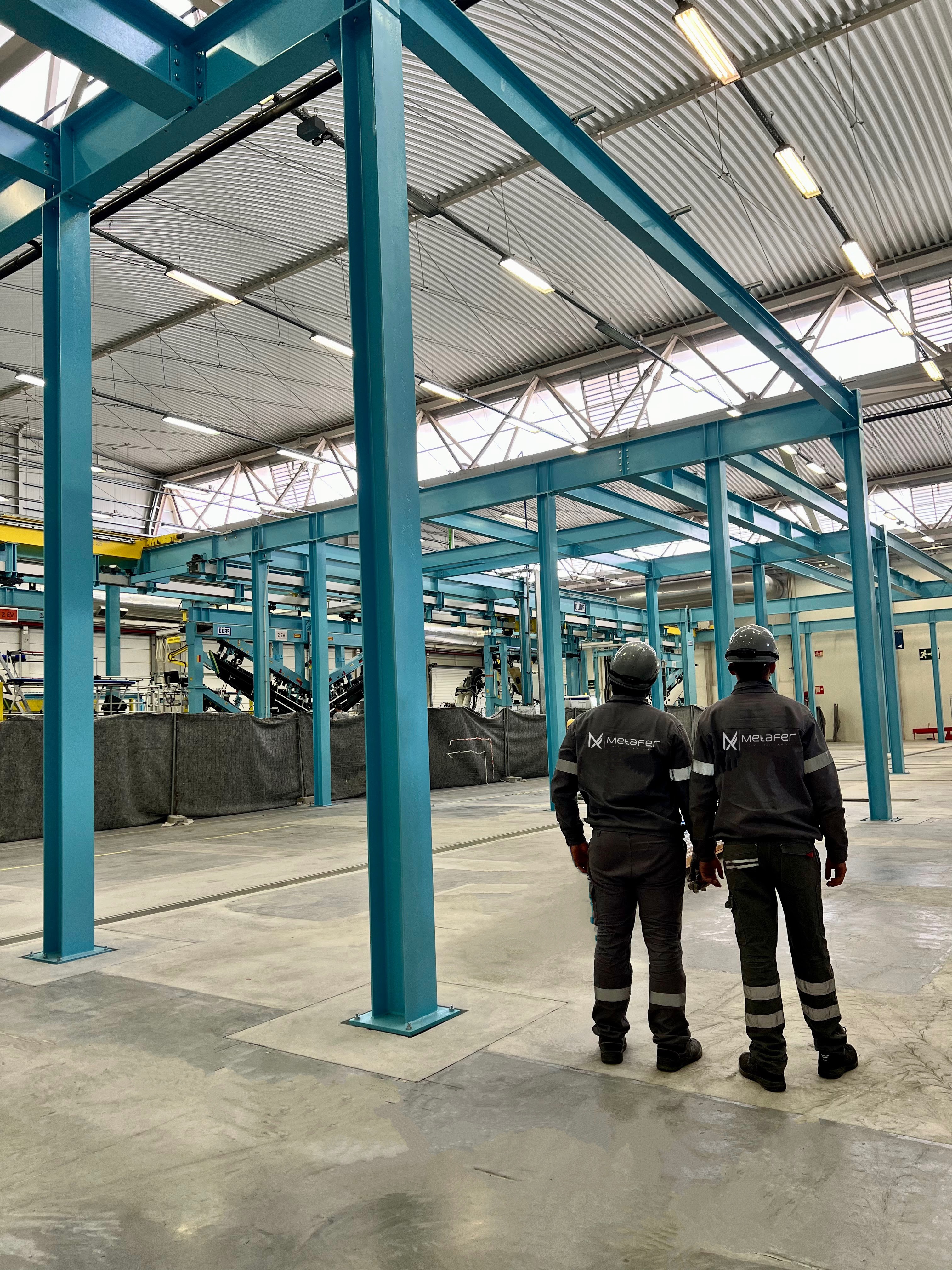 Metafer industrial team in a European infrastructure environment
